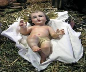 пазл Младенца Иисуса в яслях